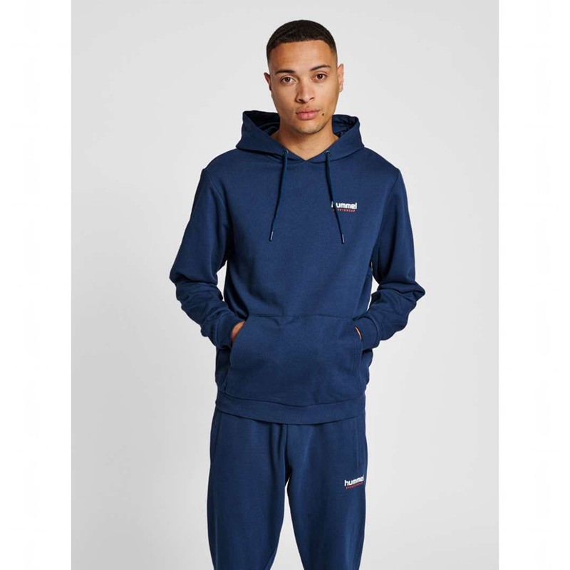 Hummel Lgc Austin Muške Majica s Kapuljačom Tamnoplave | 422308-000