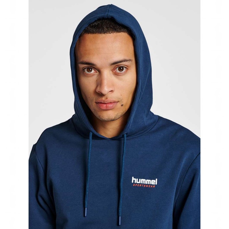 Hummel Lgc Austin Muške Majica s Kapuljačom Tamnoplave | 422308-000