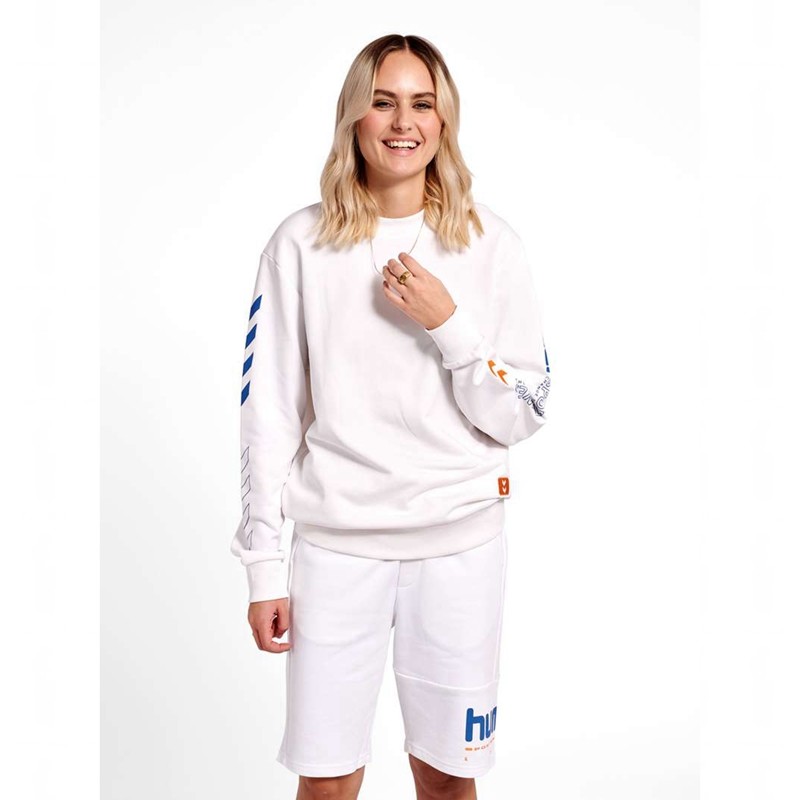 Hummel Lgc Birk Muške Dukserice Bijele | 698422-339