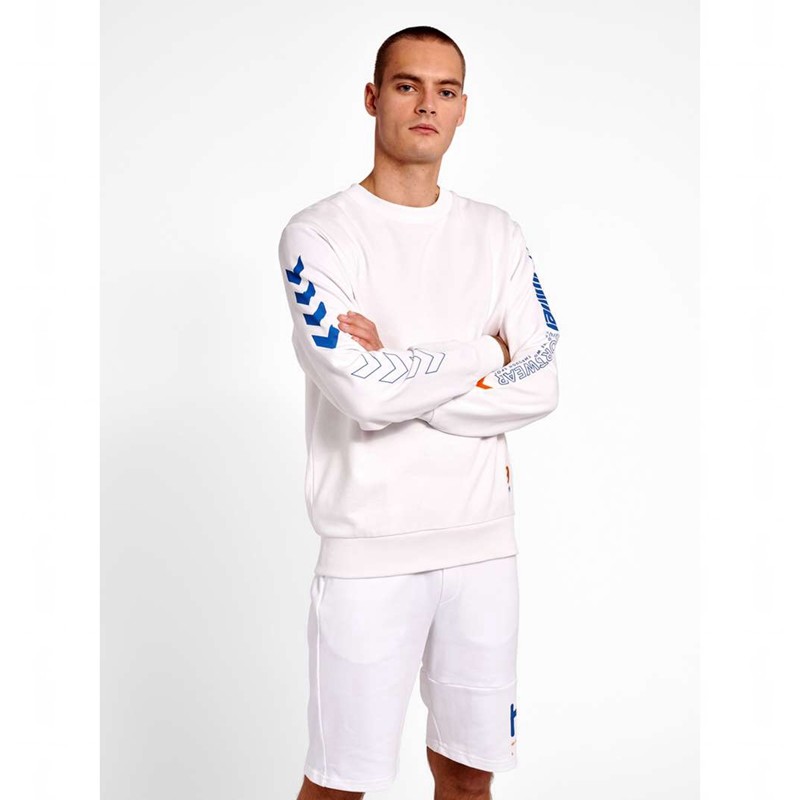 Hummel Lgc Birk Muške Dukserice Bijele | 698422-339