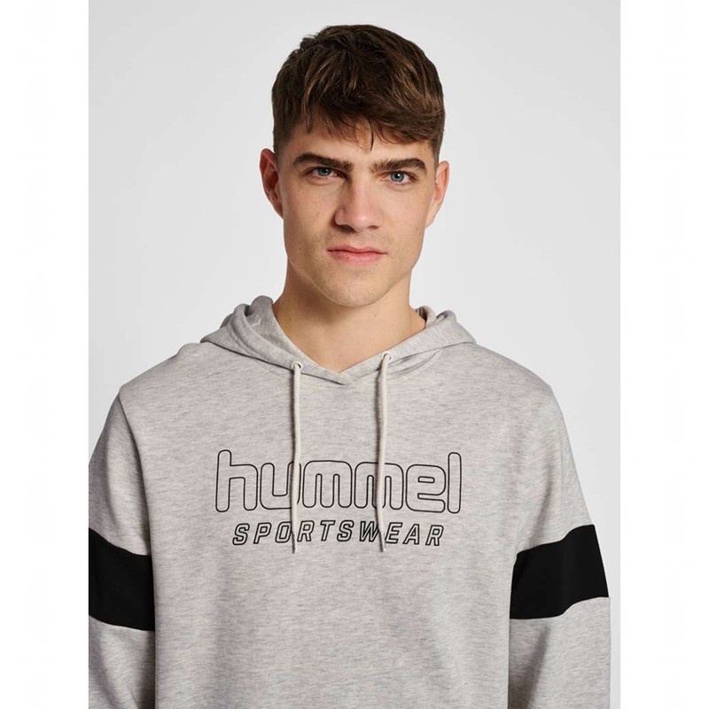 Hummel Lgc Bryce Muške Majica s Kapuljačom Sive | 727378-596