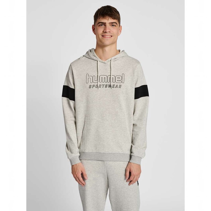 Hummel Lgc Bryce Muške Majica s Kapuljačom Sive | 727378-596