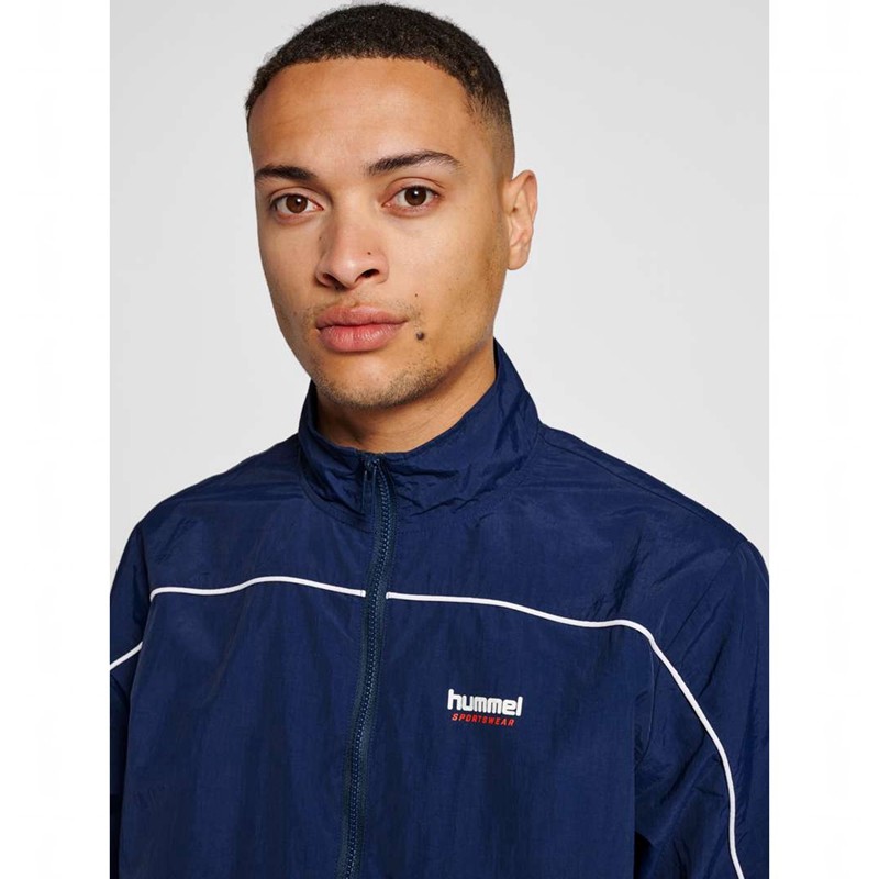 Hummel Lgc Celab Wov Zip Muške Jakne Tamnoplave | 380724-590