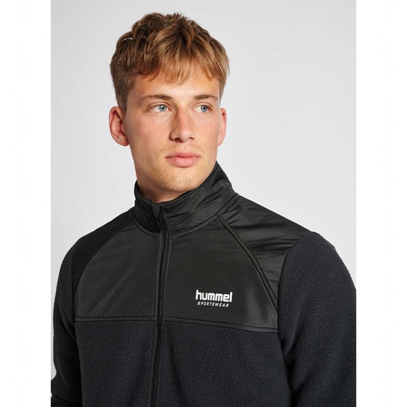 Hummel Lgc Charley Fleece Muške Jakne Crne | 211493-054