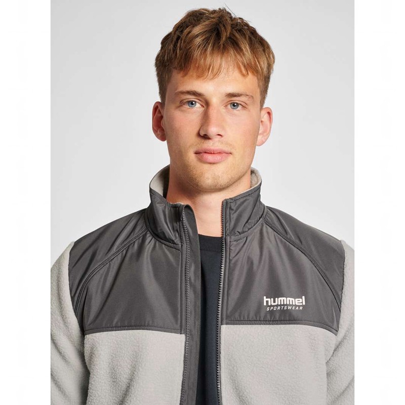 Hummel Lgc Charley Fleece Muške Jakne Sive | 216175-790