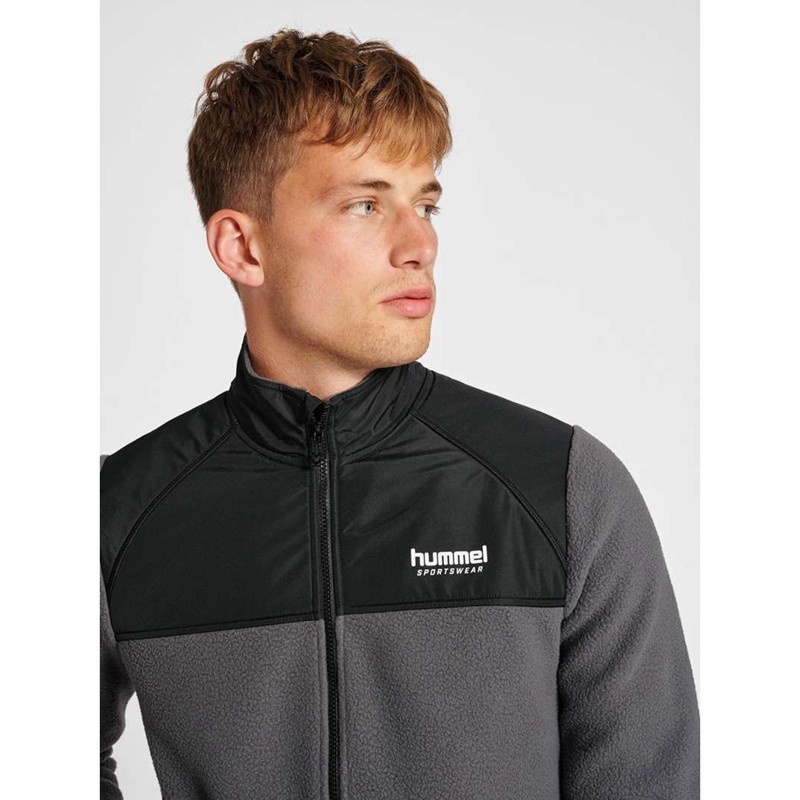 Hummel Lgc Charley Fleece Muške Jakne Sive | 116438-854
