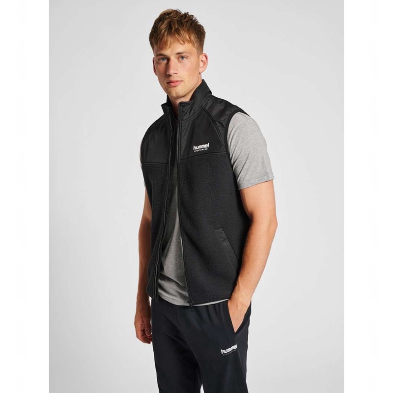 Hummel Lgc Charley Fleece Muške Prsluk Crne | 429724-135