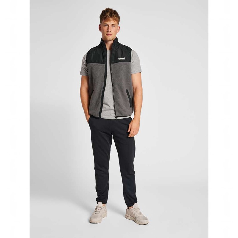 Hummel Lgc Charley Fleece Muške Prsluk Sive | 581726-031