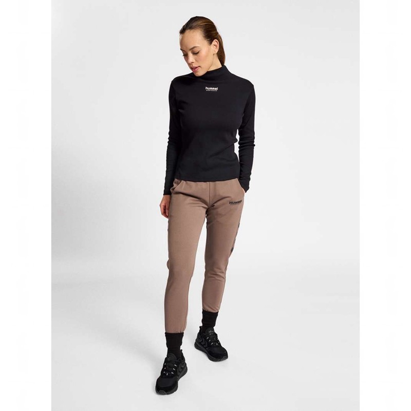 Hummel Lgc Gisa Turtleneck Ženske Bucket Šešir Crne | 592645-152