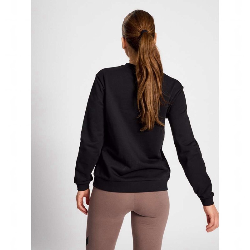 Hummel Lgc Mai Boxy Ženske Dukserice Crne | 352250-925