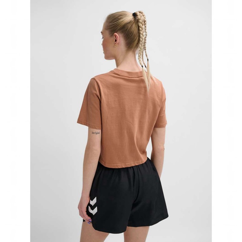Hummel Lgc Malu Cropped Ženske Majice Smeđe | 218217-203