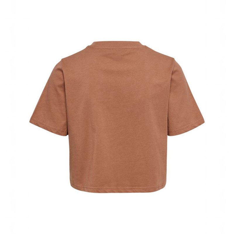 Hummel Lgc Malu Cropped Ženske Majice Smeđe | 218217-203