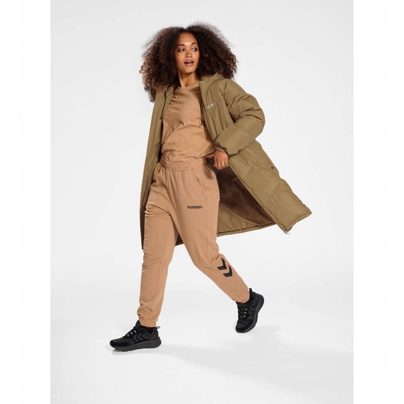 Hummel Lgc Mia Long Puff Ženske Kaputi Smeđe | 804802-719