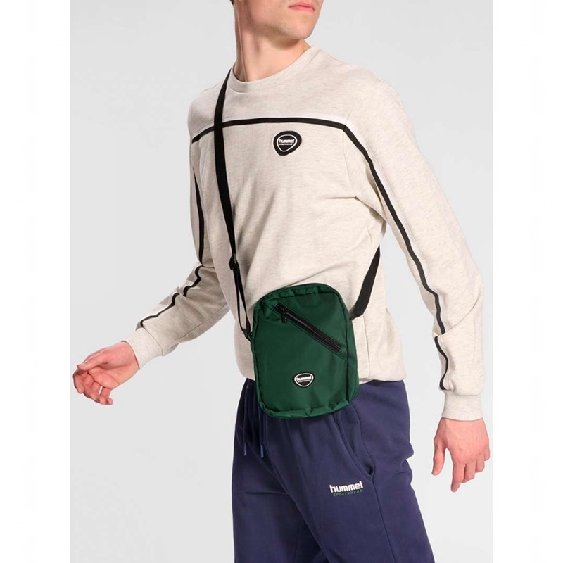 Hummel Lgc Muške Torba Crossbody Zelene | 848366-468