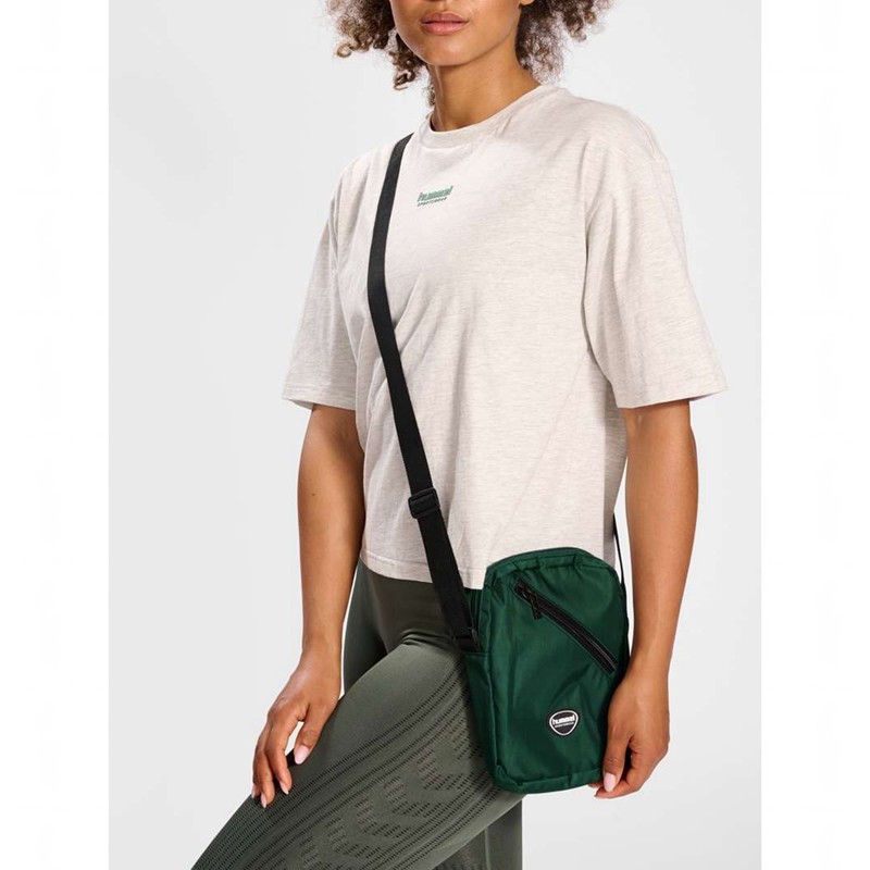 Hummel Lgc Muške Torba Crossbody Zelene | 848366-468