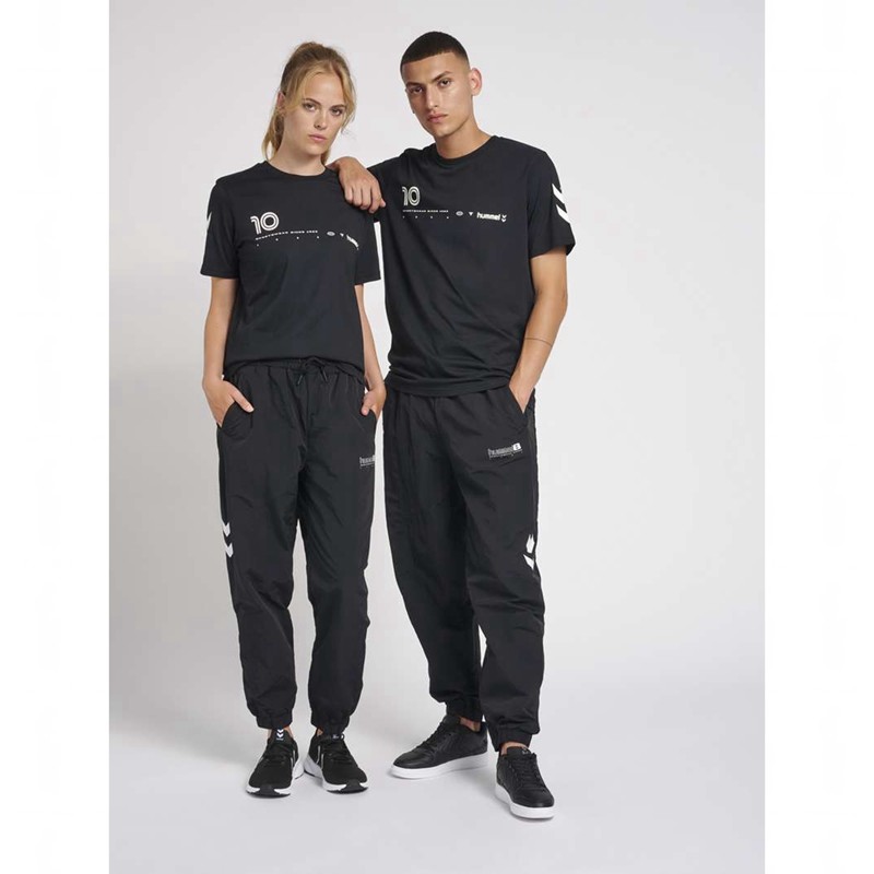 Hummel Lgc Musa Wov Regular Muške Hlače Crne | 684163-154