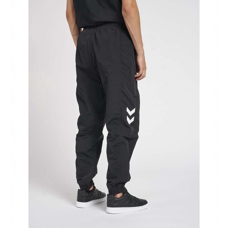 Hummel Lgc Musa Wov Regular Muške Hlače Crne | 684163-154