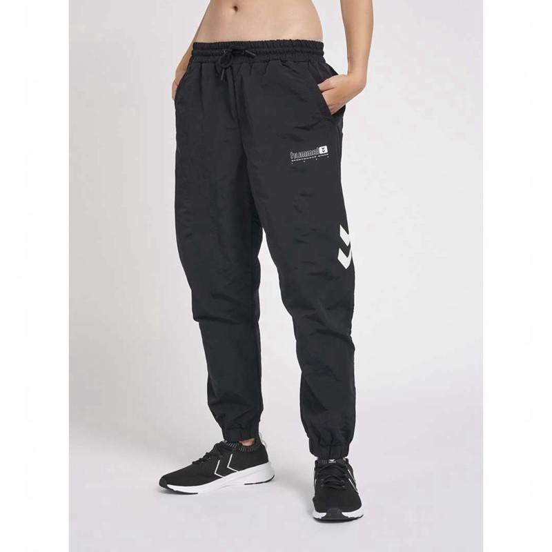 Hummel Lgc Musa Wov Regular Muške Hlače Crne | 684163-154