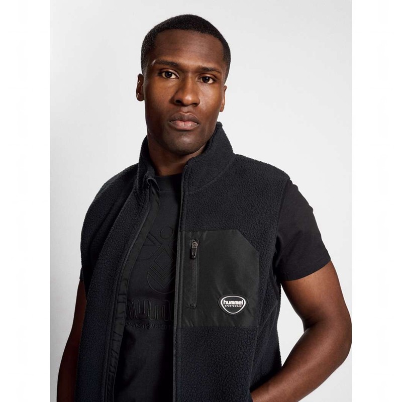 Hummel Lgc Oliver Fleece Muške Prsluk Crne | 605154-050