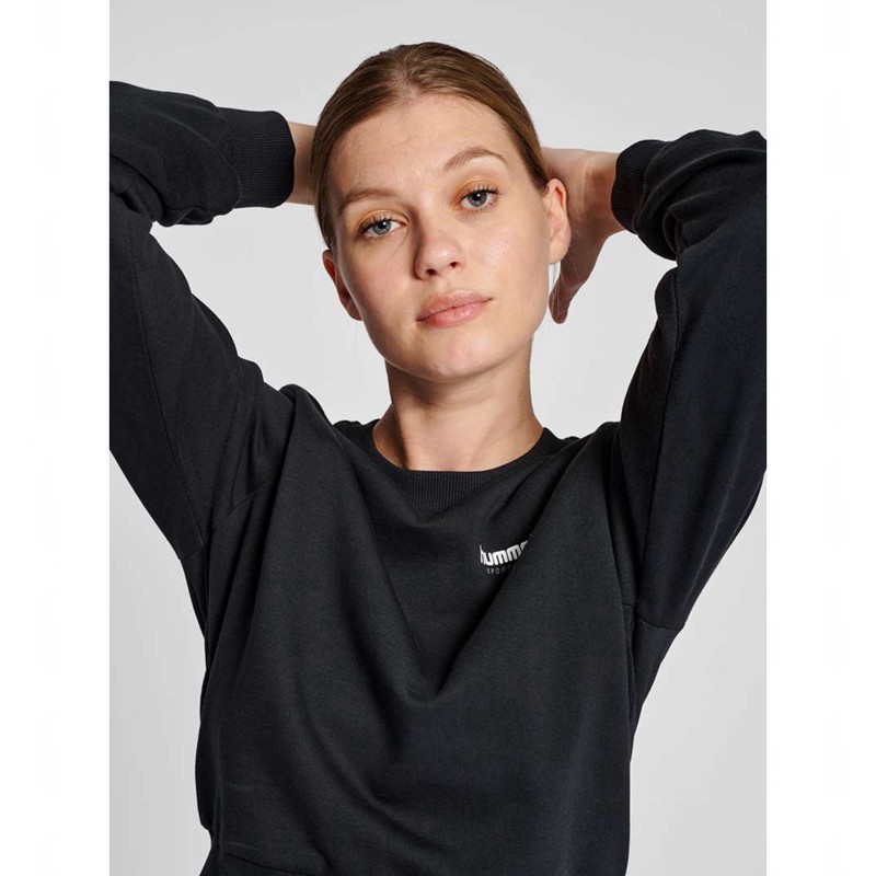 Hummel Lgc Shai Short Ženske Majice Crne | 465586-939