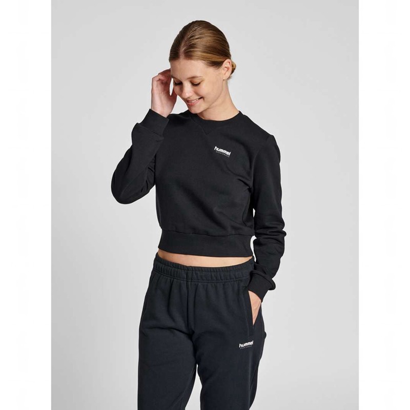 Hummel Lgc Shai Short Ženske Majice Crne | 465586-939