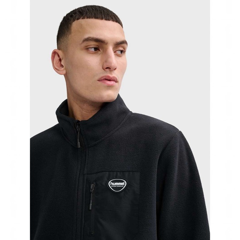 Hummel Lgc Sum Fleece Muške Jakne Crne | 738655-588