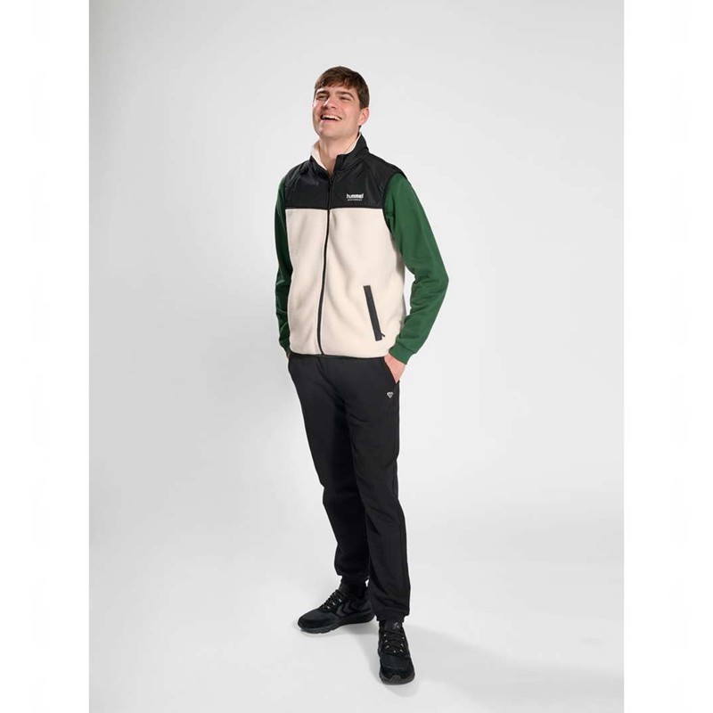 Hummel Lgc Theo Fleece Muške Prsluk Bijele | 129364-392