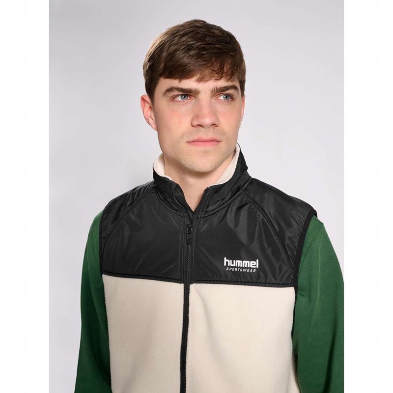 Hummel Lgc Theo Fleece Muške Prsluk Bijele | 129364-392