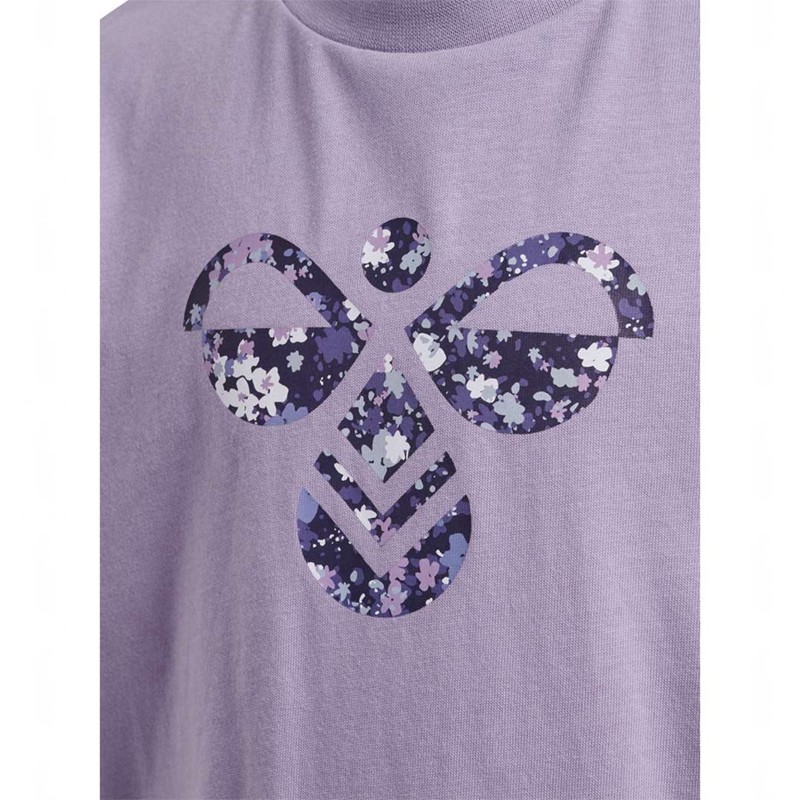 Hummel Libi Dječje Majice Boje Lavande | 333796-234