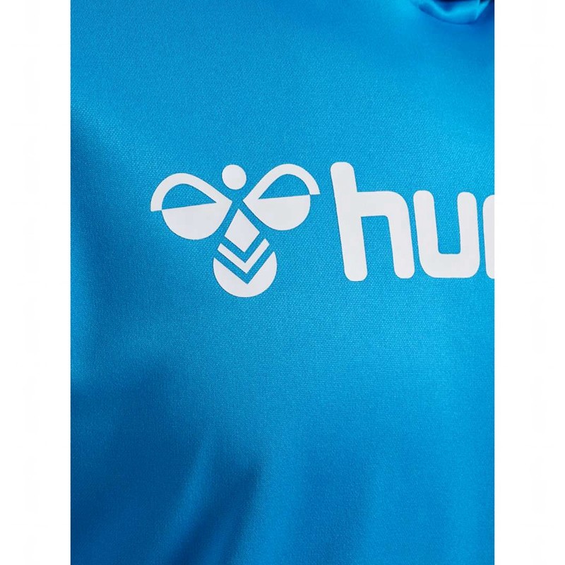 Hummel Logo Muške Majica s Kapuljačom Plave | 307954-841