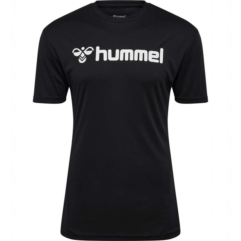 Hummel Logo S/S Muške Dres Crne | 847362-280