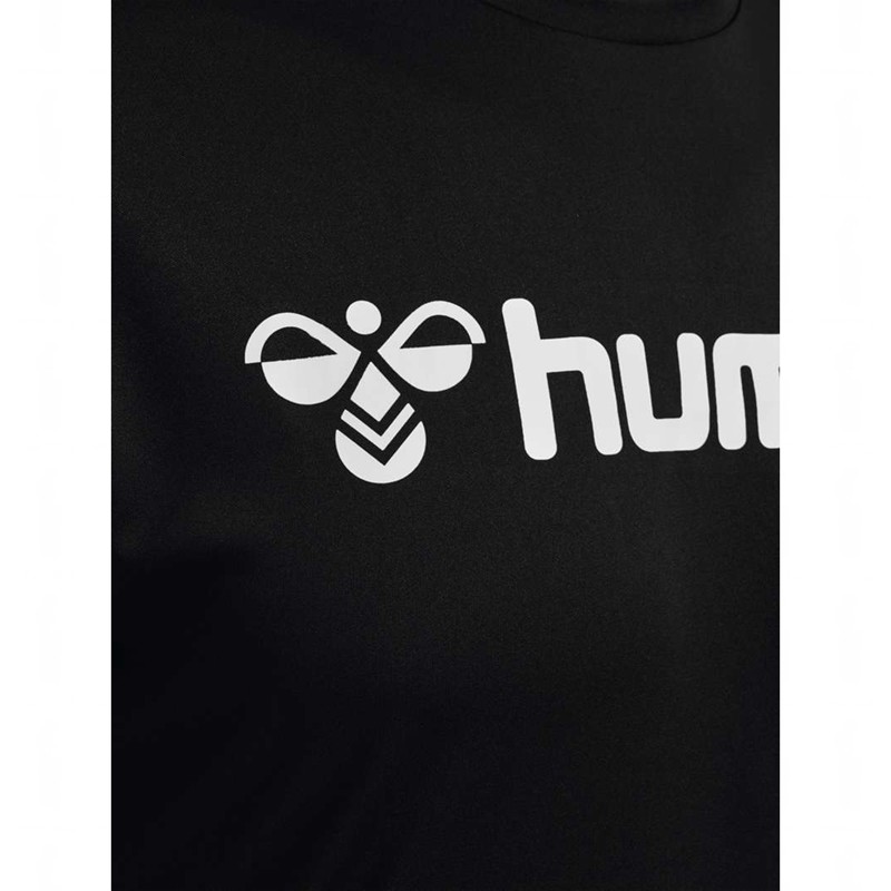 Hummel Logo S/S Muške Dres Crne | 847362-280