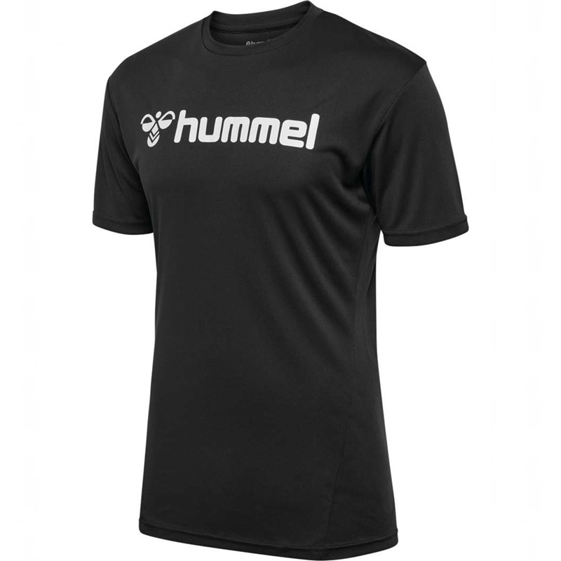 Hummel Logo S/S Muške Dres Crne | 847362-280