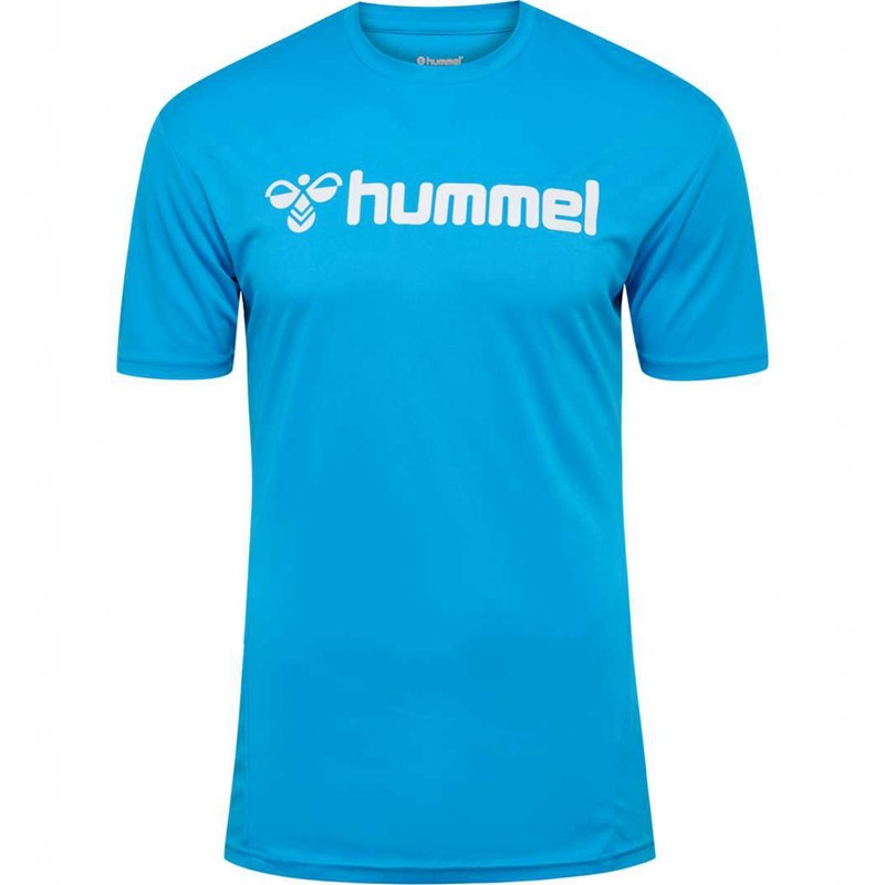 Hummel Logo S/S Muške Dres Plave | 842292-794