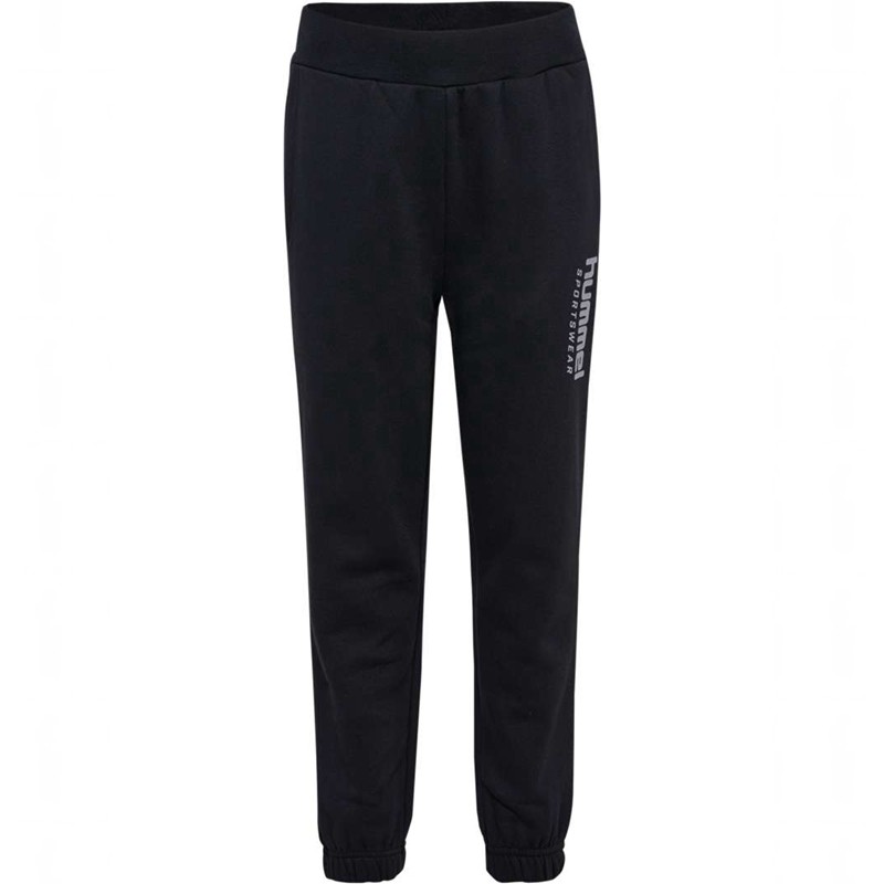 Hummel Loksi Adjustable Waist Dječje Hlače Crne | 411119-047