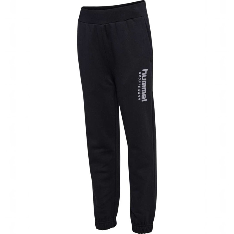 Hummel Loksi Adjustable Waist Dječje Hlače Crne | 411119-047