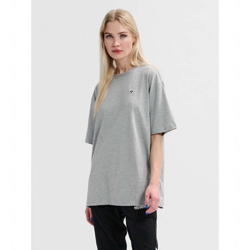 Hummel Loose Bee S/S Ženske Majice Sive | 721531-254