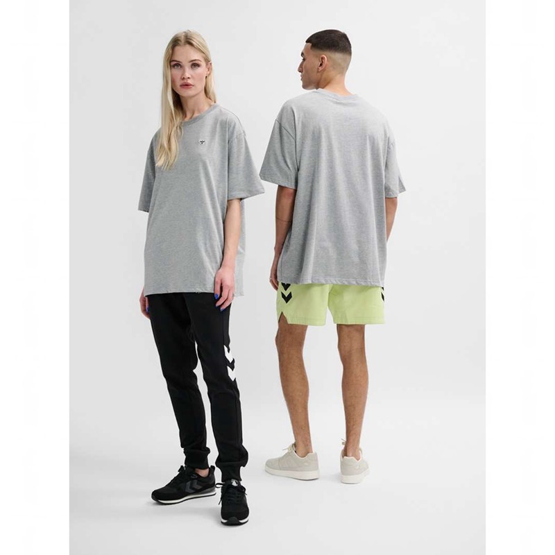 Hummel Loose Bee S/S Ženske Majice Sive | 721531-254
