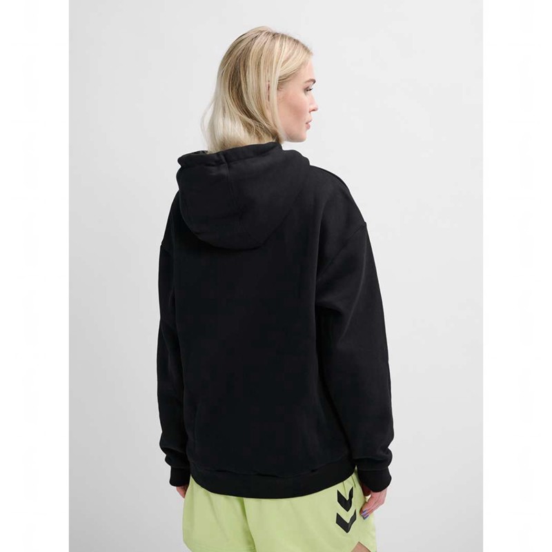 Hummel Loose Bee Ženske Majica s Kapuljačom Crne | 910512-468