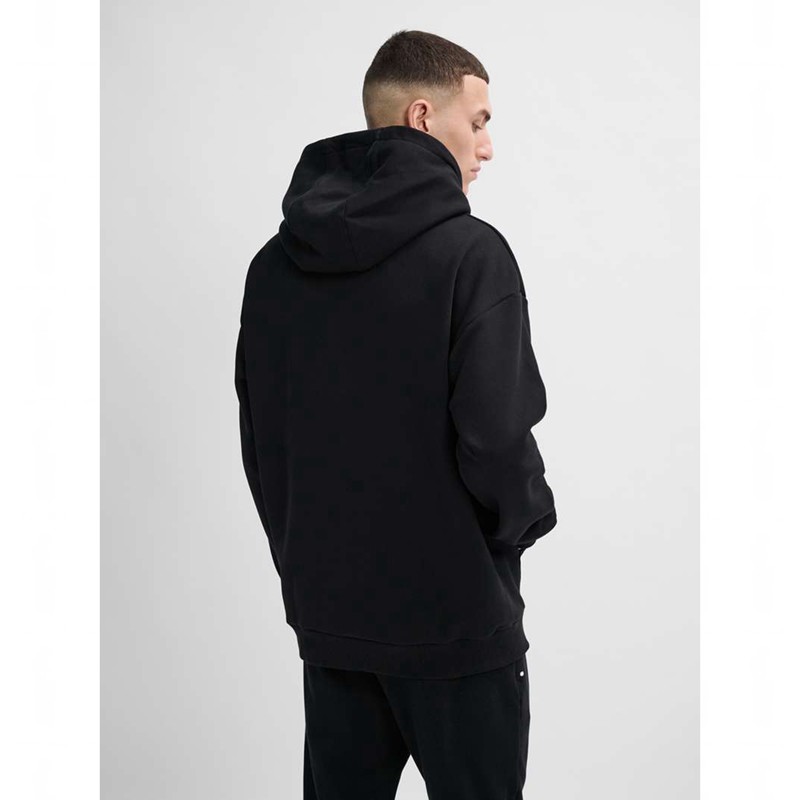 Hummel Loose Bee Ženske Majica s Kapuljačom Crne | 910512-468