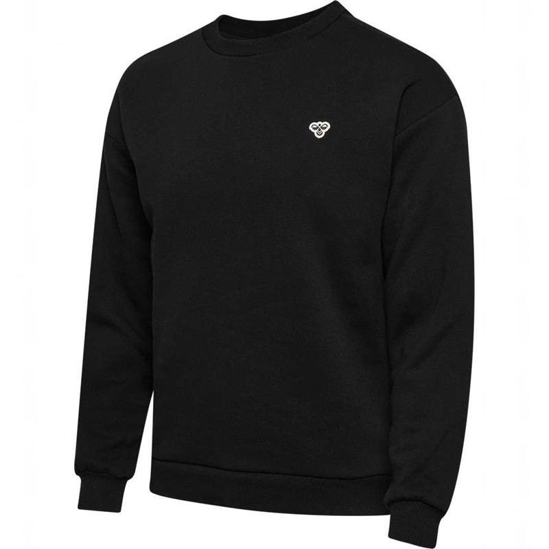 Hummel Loose Crewneck Bee Muške Dukserice Crne | 853692-305