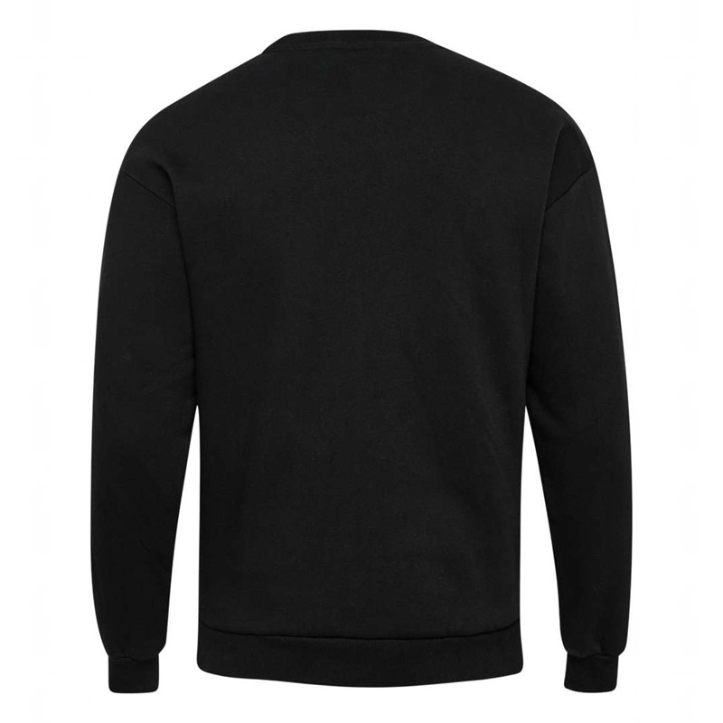 Hummel Loose Crewneck Bee Muške Dukserice Crne | 853692-305