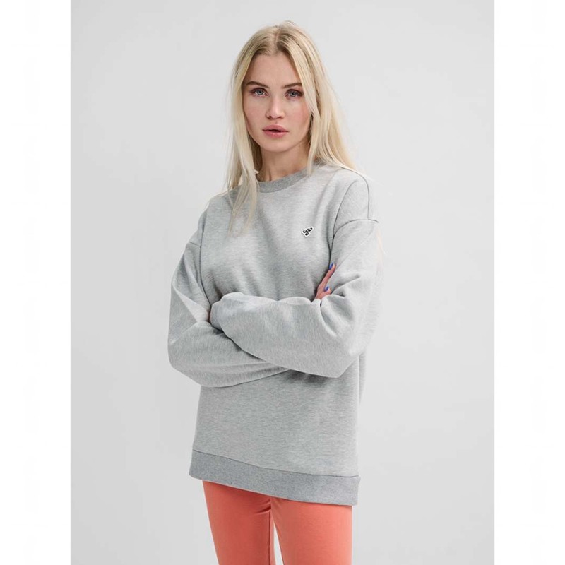 Hummel Loose Crewneck Bee Muške Dukserice Sive | 250689-389