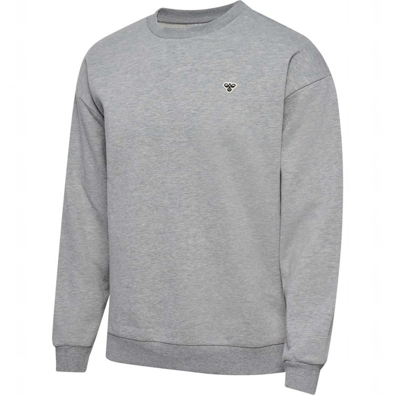 Hummel Loose Crewneck Bee Muške Dukserice Sive | 250689-389