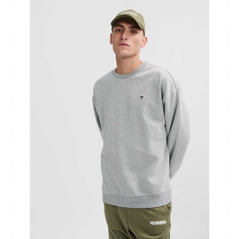 Hummel Loose Crewneck Bee Ženske Hulahopke Sive | 810798-064