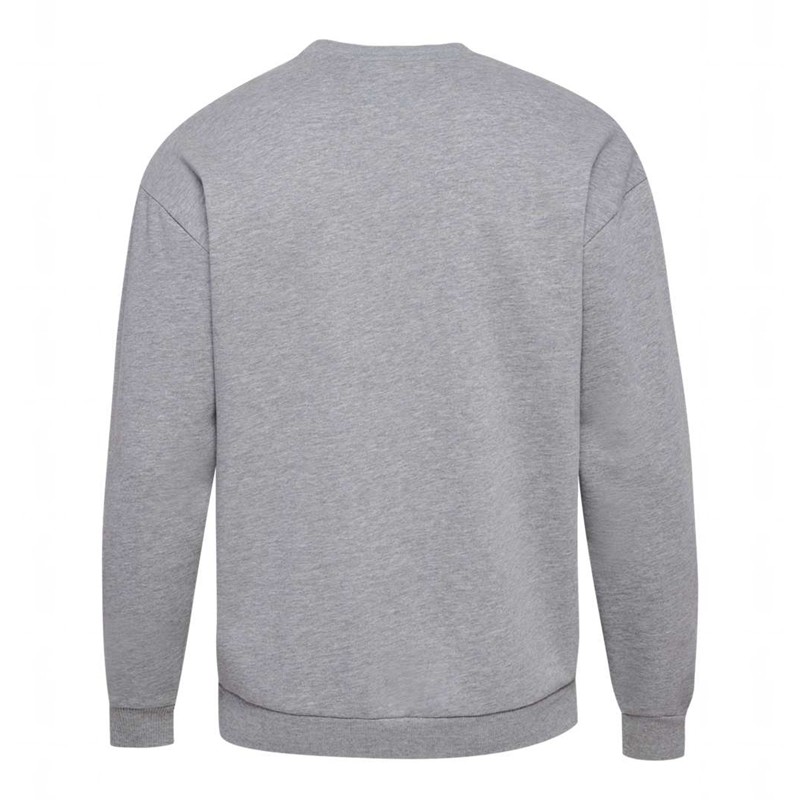 Hummel Loose Crewneck University Bee Muške Dukserice Sive | 433303-207
