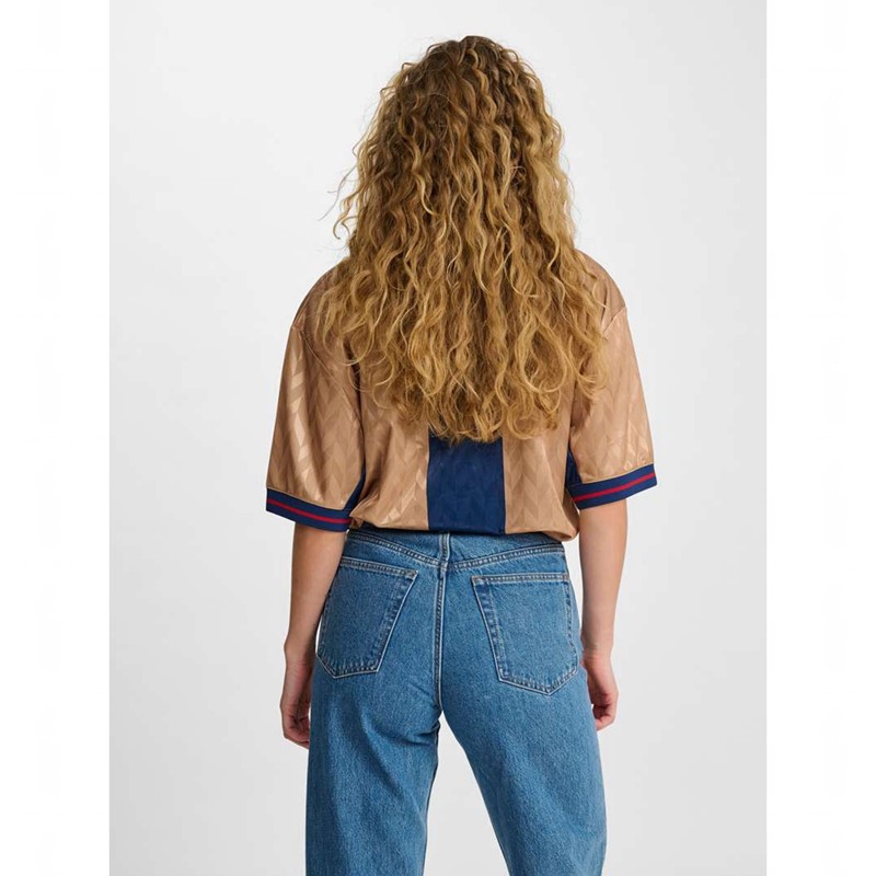Hummel Loose Fb S/S Ženske Dres Zlatne | 510975-116