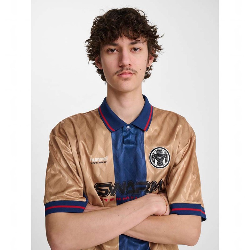 Hummel Loose Fb S/S Ženske Dres Zlatne | 510975-116