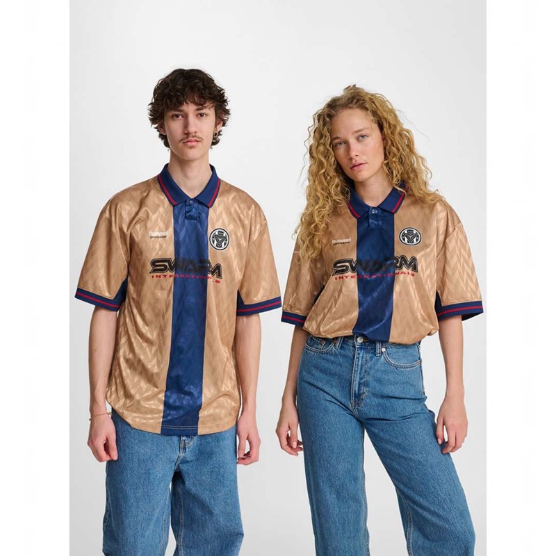 Hummel Loose Fb S/S Ženske Dres Zlatne | 510975-116