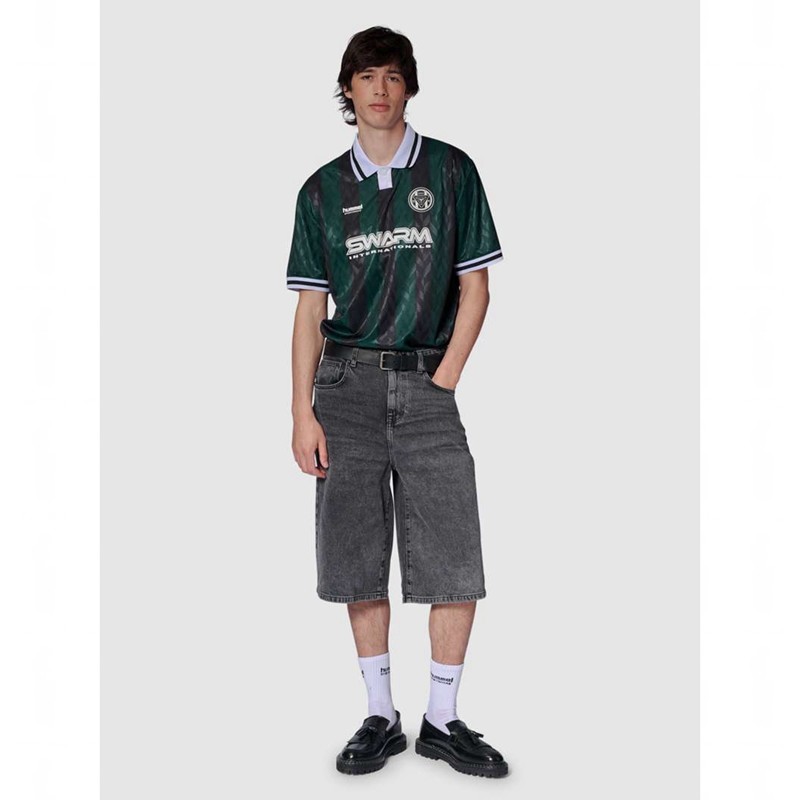 Hummel Loose Football S/S Muške Dres Zelene | 776966-697